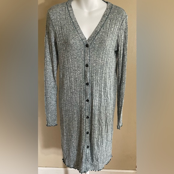 Akemi + Kin Cardigan Women’s XS Anthropologie Chateaux Longline Duster - Picture 1 of 7